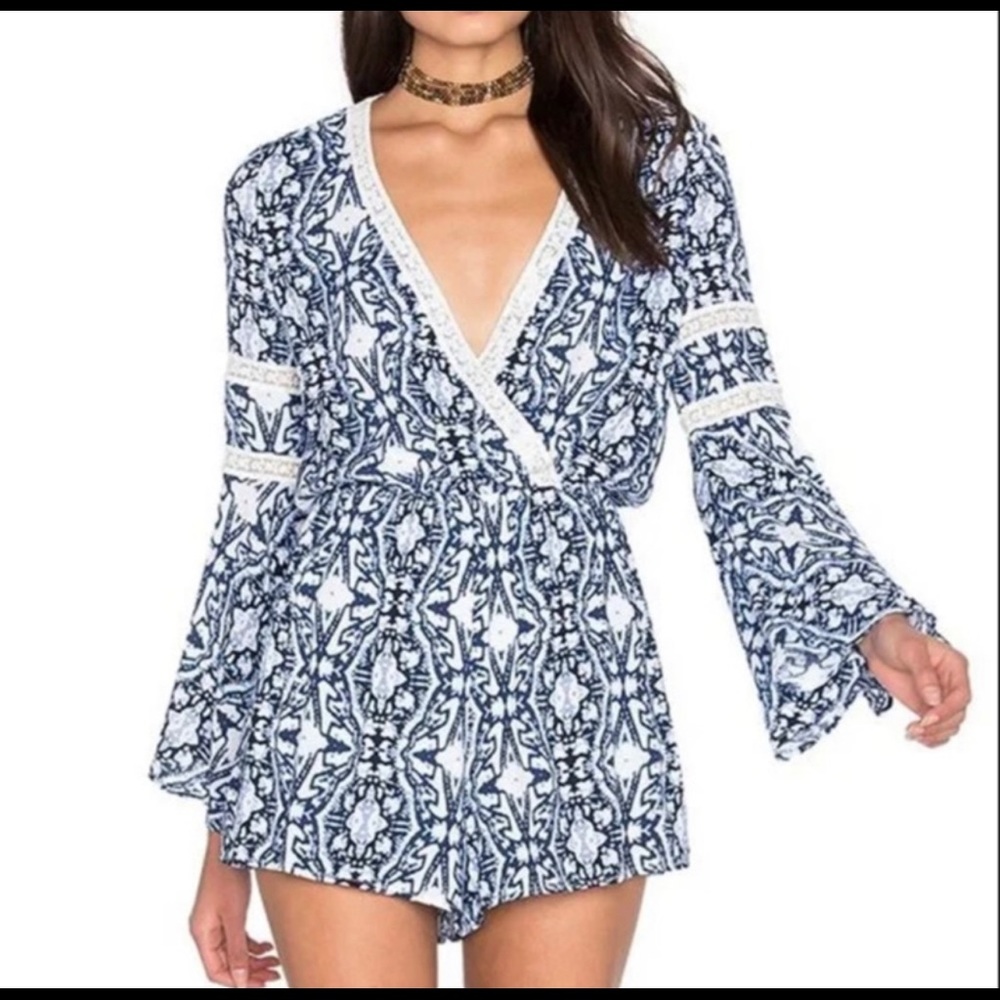 L*Space Mazaron Romper NWT size small